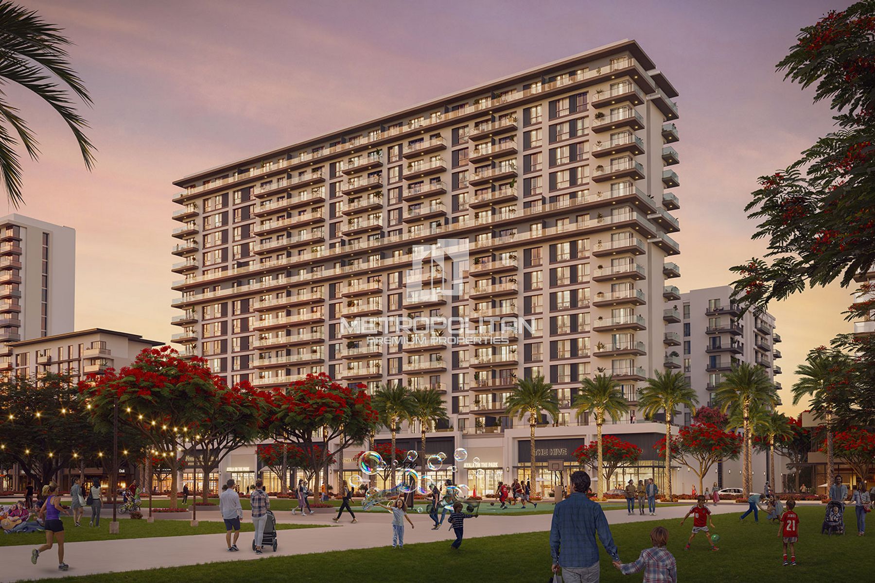 1-комнатная квартира на продажу в Town Square – MS-27245 photo-0