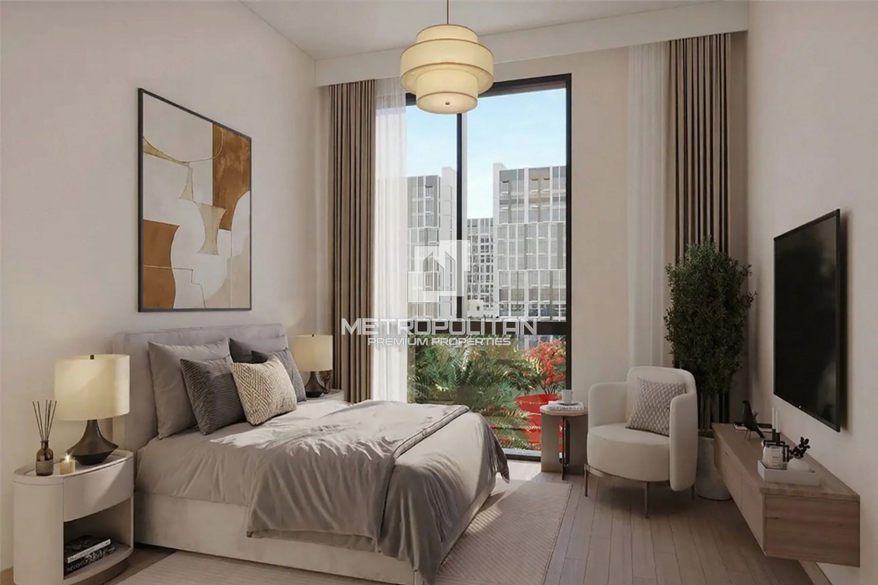 1-комнатная квартира на продажу в Town Square – MS-27245 photo-9