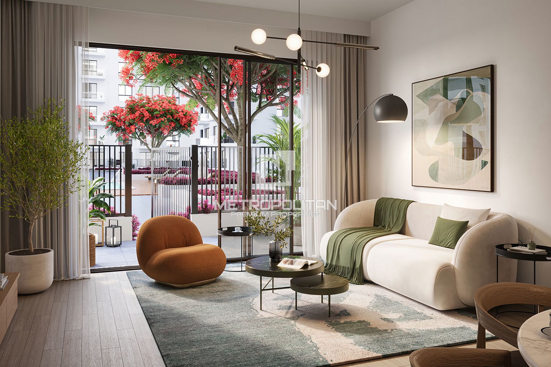 1-комнатная квартира на продажу в Town Square – MS-27245 photo-3