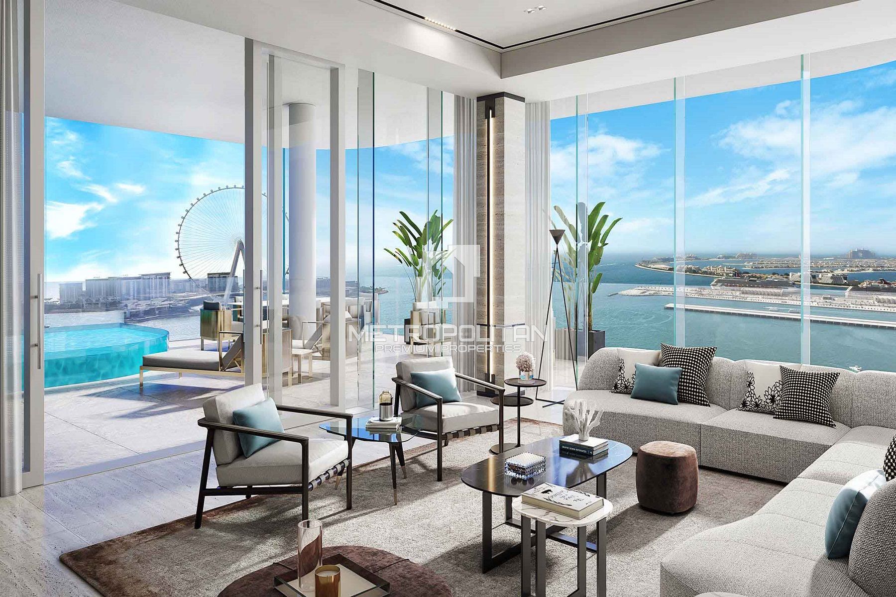 4-комнатная квартира на продажу в Jumeirah Beach Residence – MS-27343 photo-1