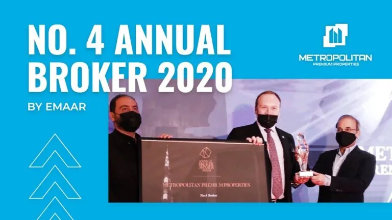 Metropolitan Premium Properties: No. 4 Annual Broker 2020 by Emaar