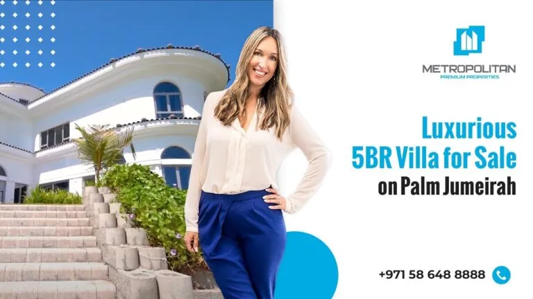 5BR Luxurious Villa for Sale on Palm Jumeirah