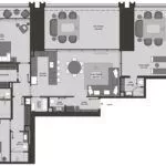 burj binghatti 2 bedroom apartment emerald villa floor plan