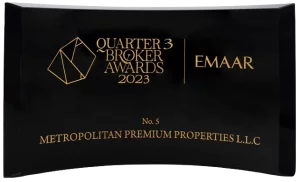 EMAAR- Quarter 3 Broker Awards- No. 5