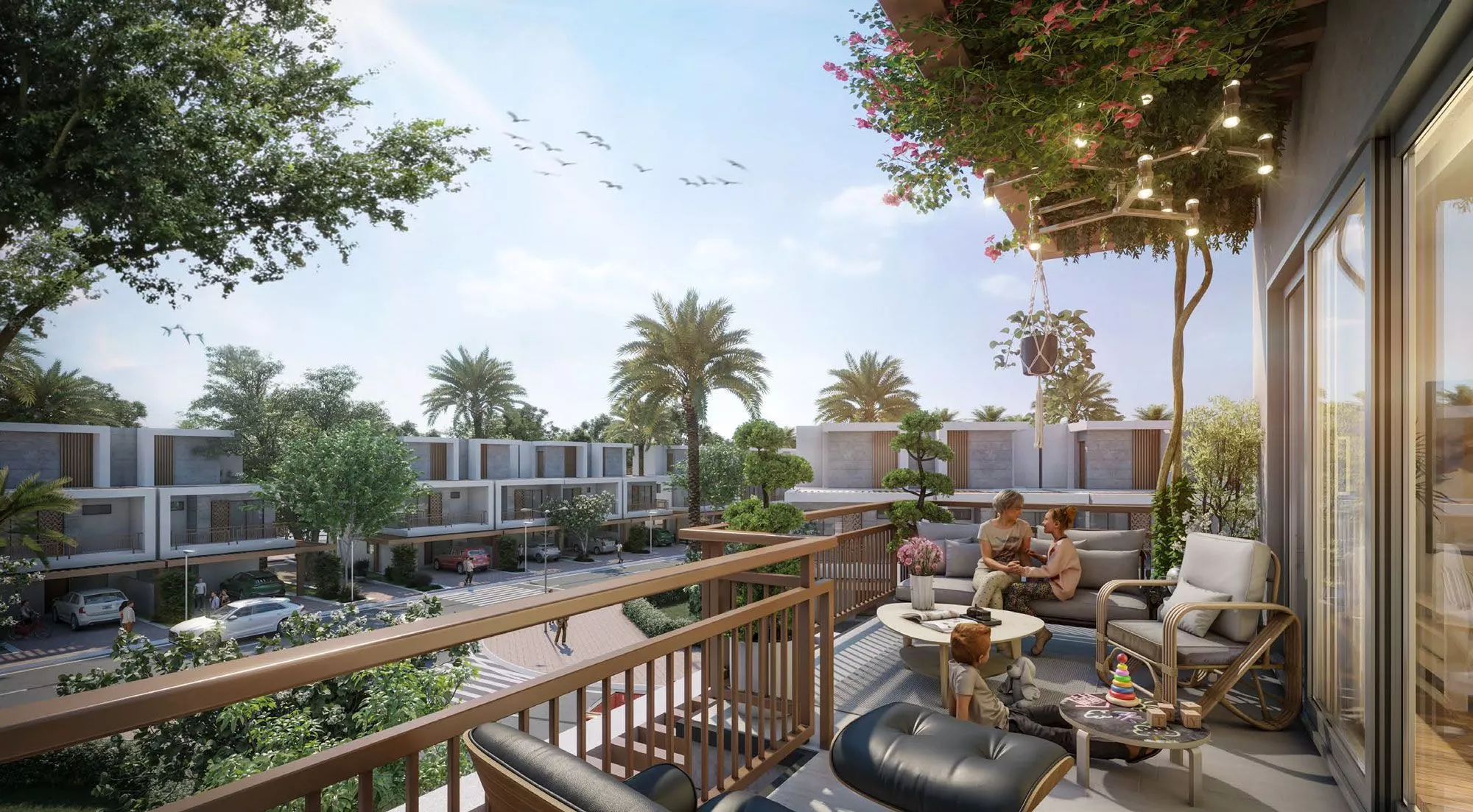 Violet by DAMAC townhouses in DAMAC Hills 2