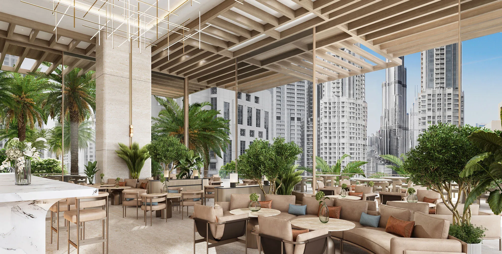 Beautiful view of Best Penthouse Apartments In Downtown Area With 24 Hour Service