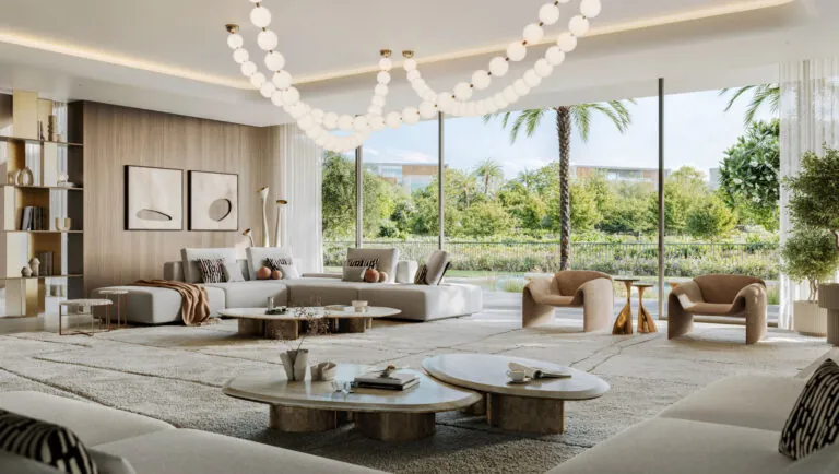 luxury interior living room at lavita in the oasis by emaar