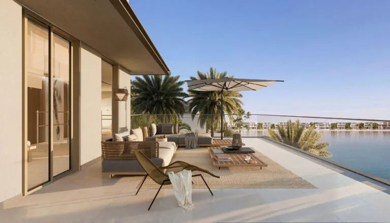 palm jebel ali villa terrace