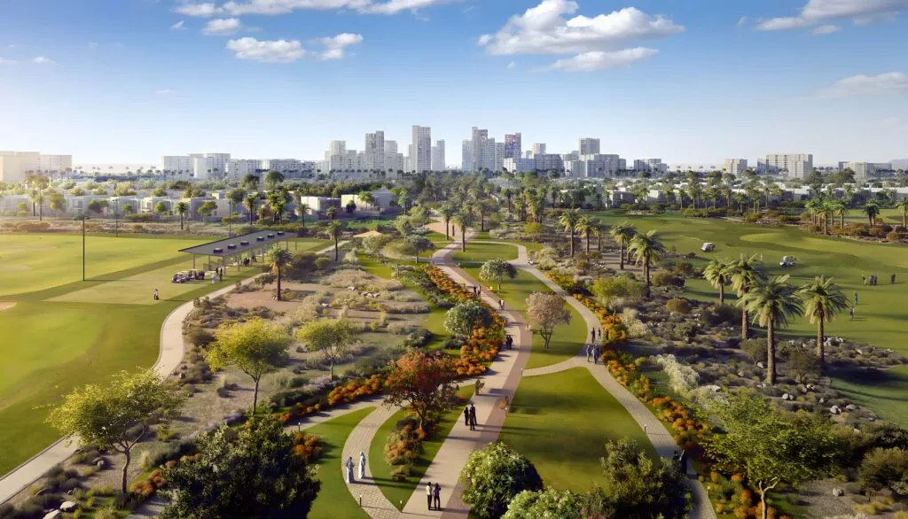 golf acres emaar south golf fields