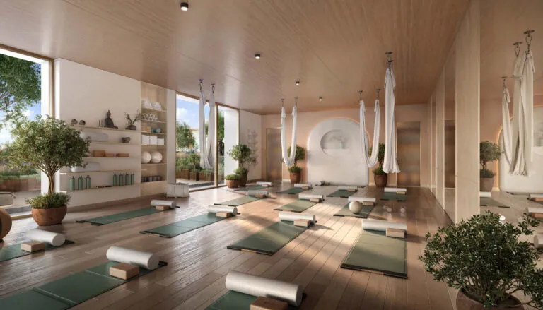 wellness and yoga area of orise by beyond