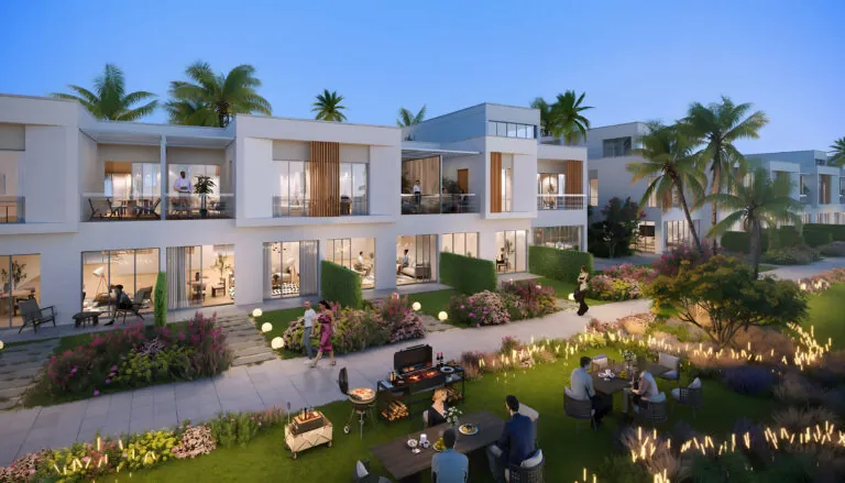 townhouses with bbq areas