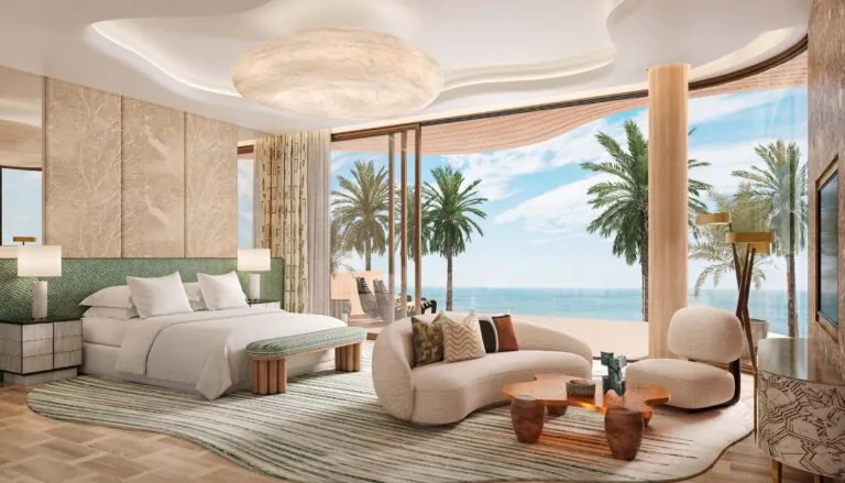 jumeirah asora bay luxury bedroom interior