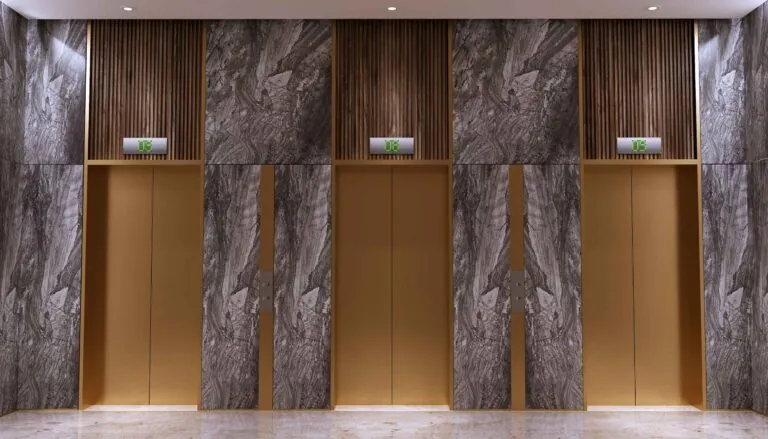 elevators at olaia residences