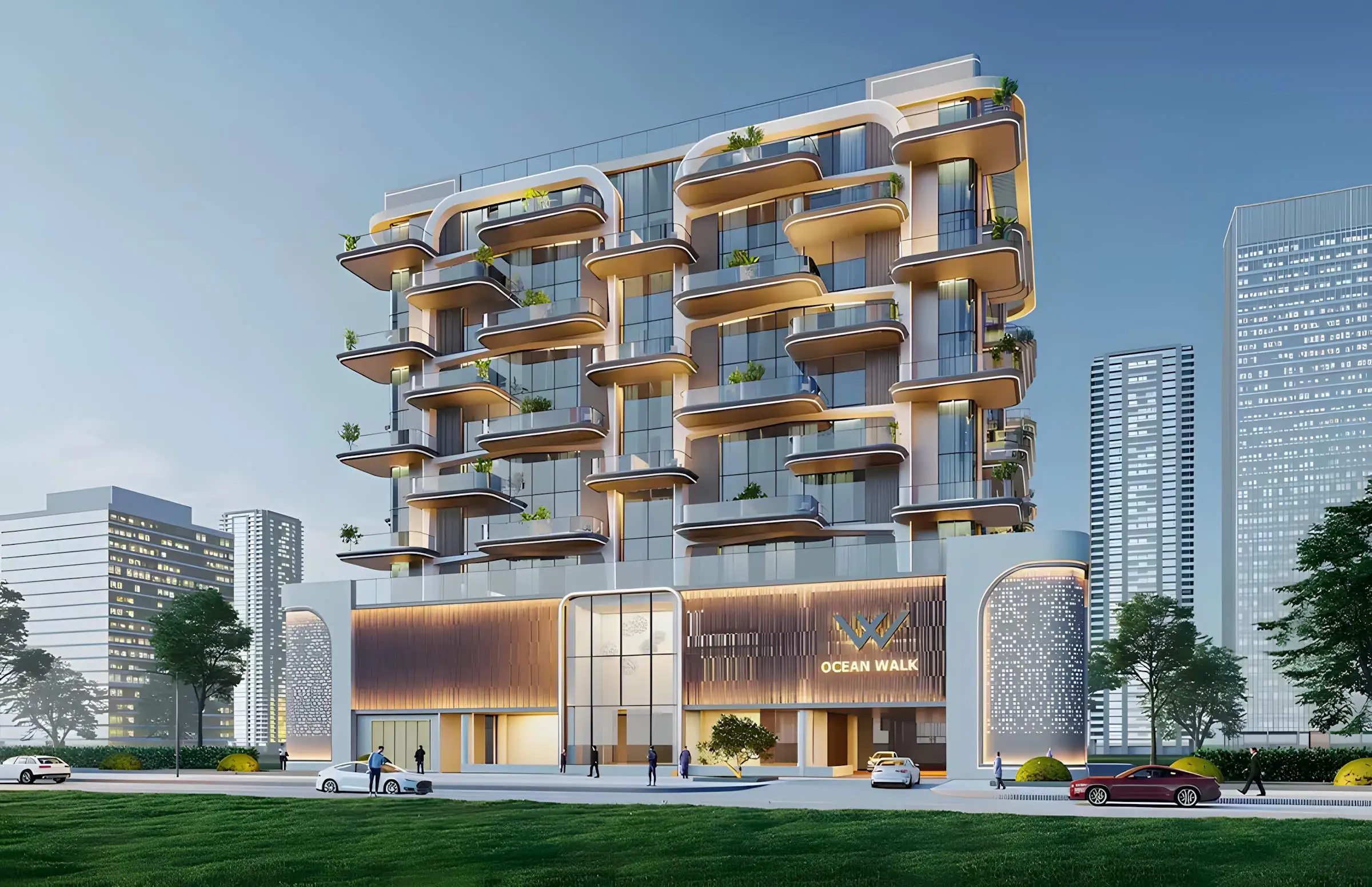 Wellington Ocean Walk on Dubai Islands