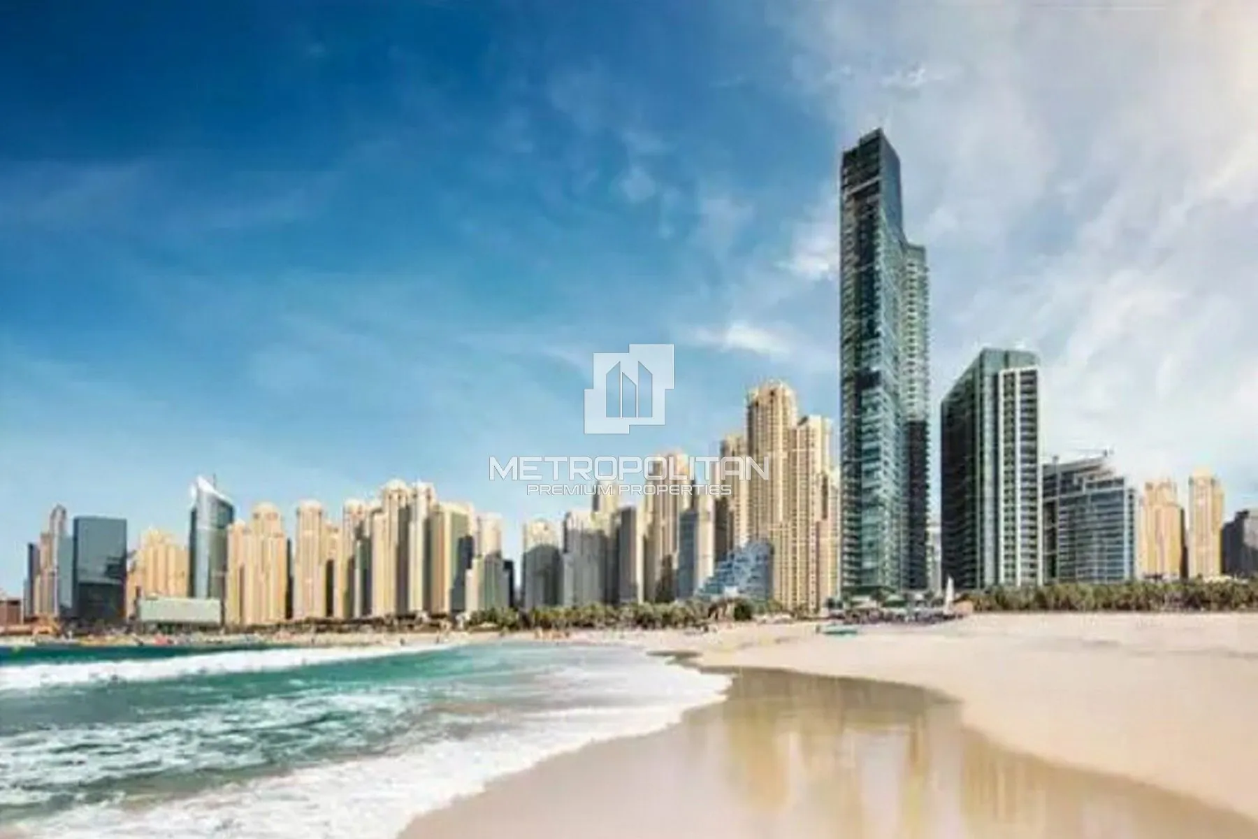 Appartement de 2 chambres dans les tours Al Bateen, résidence Jumeirah Beach (MR-4561)