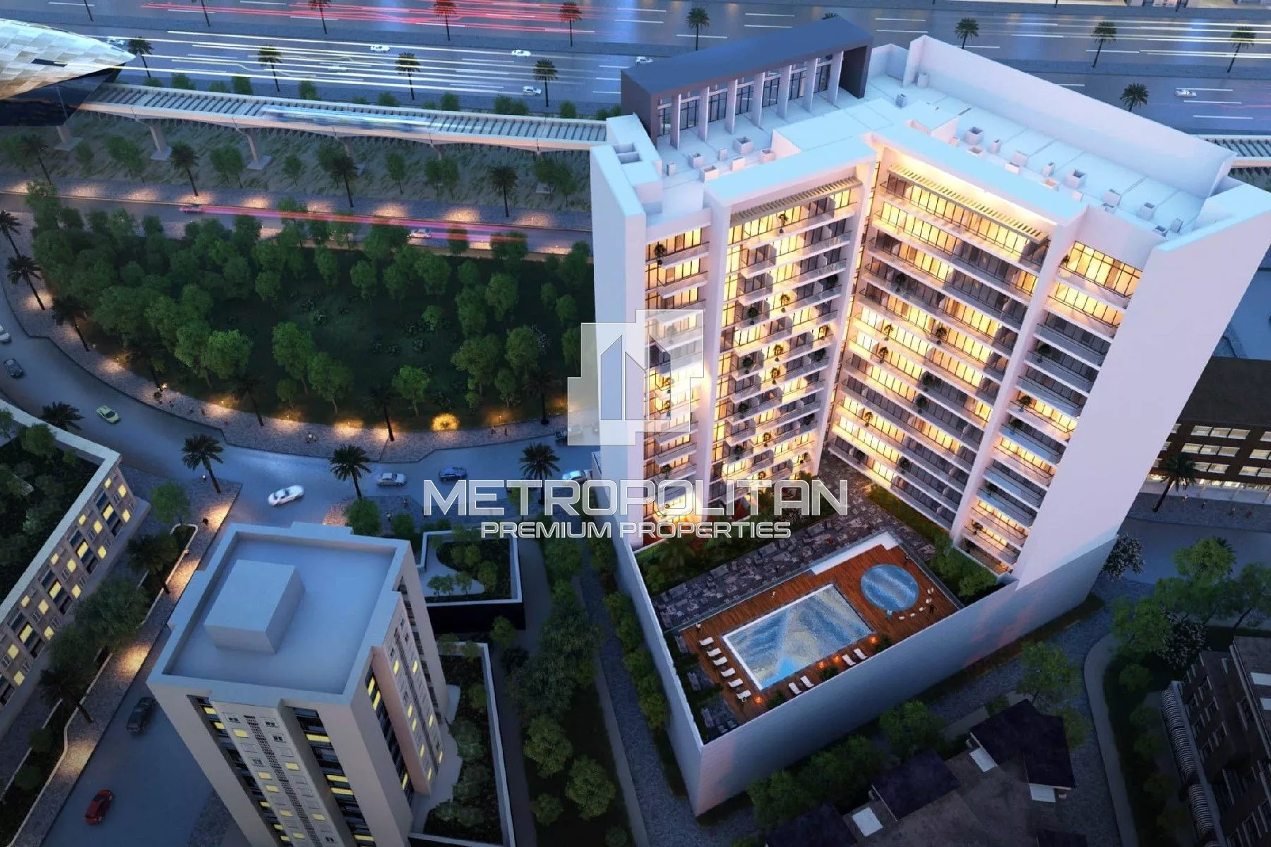 Apartment Studio for 485000 AED in Downtown Jebel Ali Alexis Tower