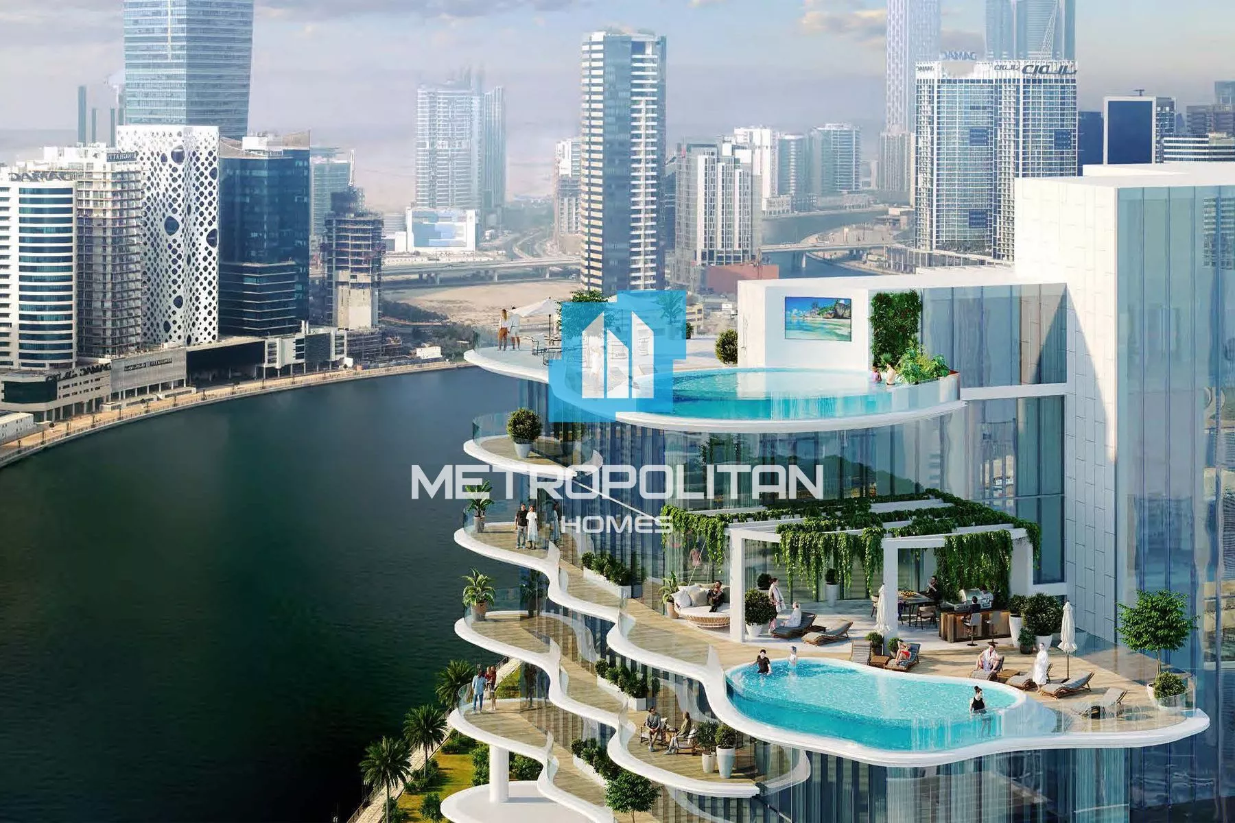 1-комнатная квартира на продажу в Business Bay – MS-1809 photo-7