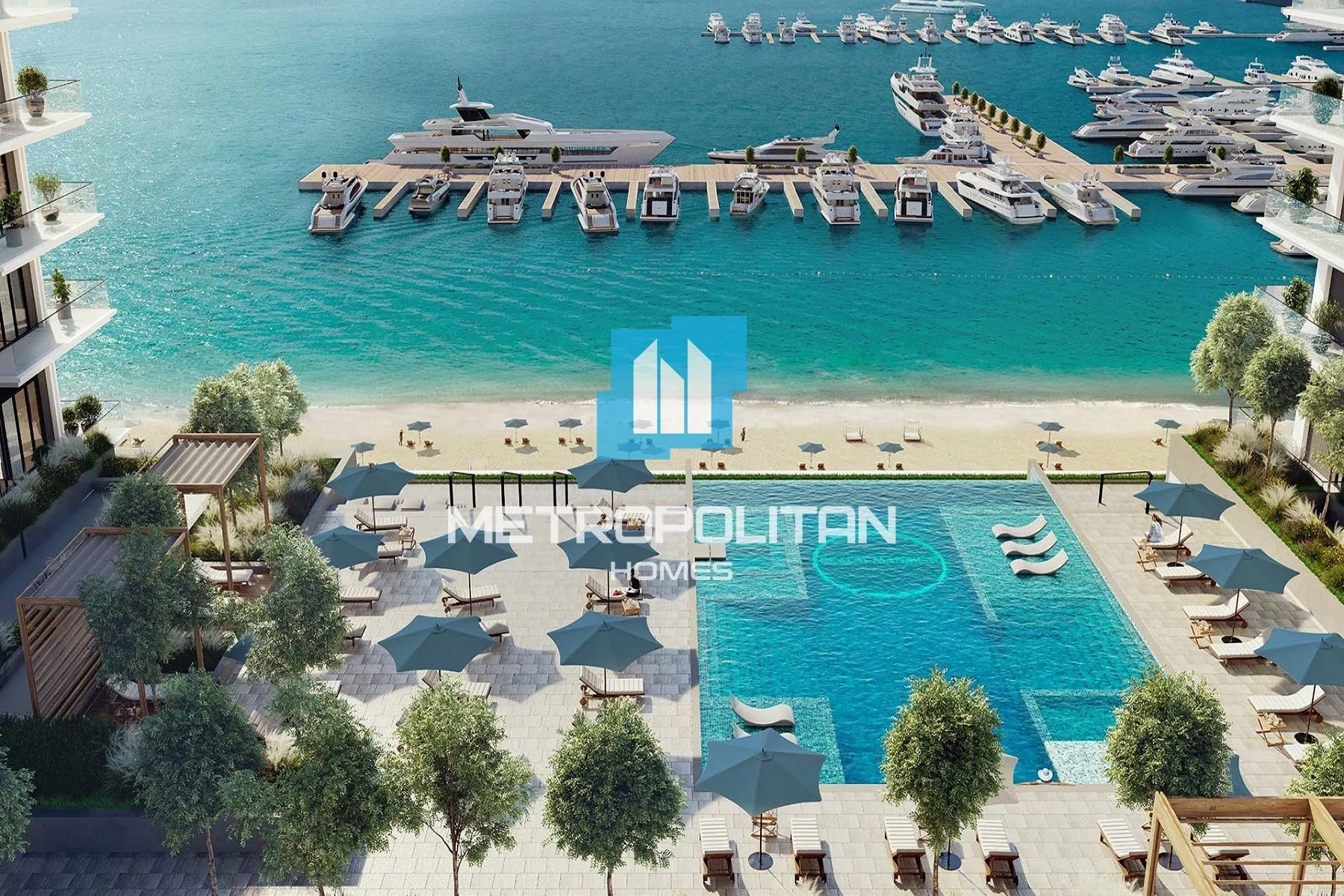 1-комнатная квартира на продажу в Dubai Harbour – MS-7557
