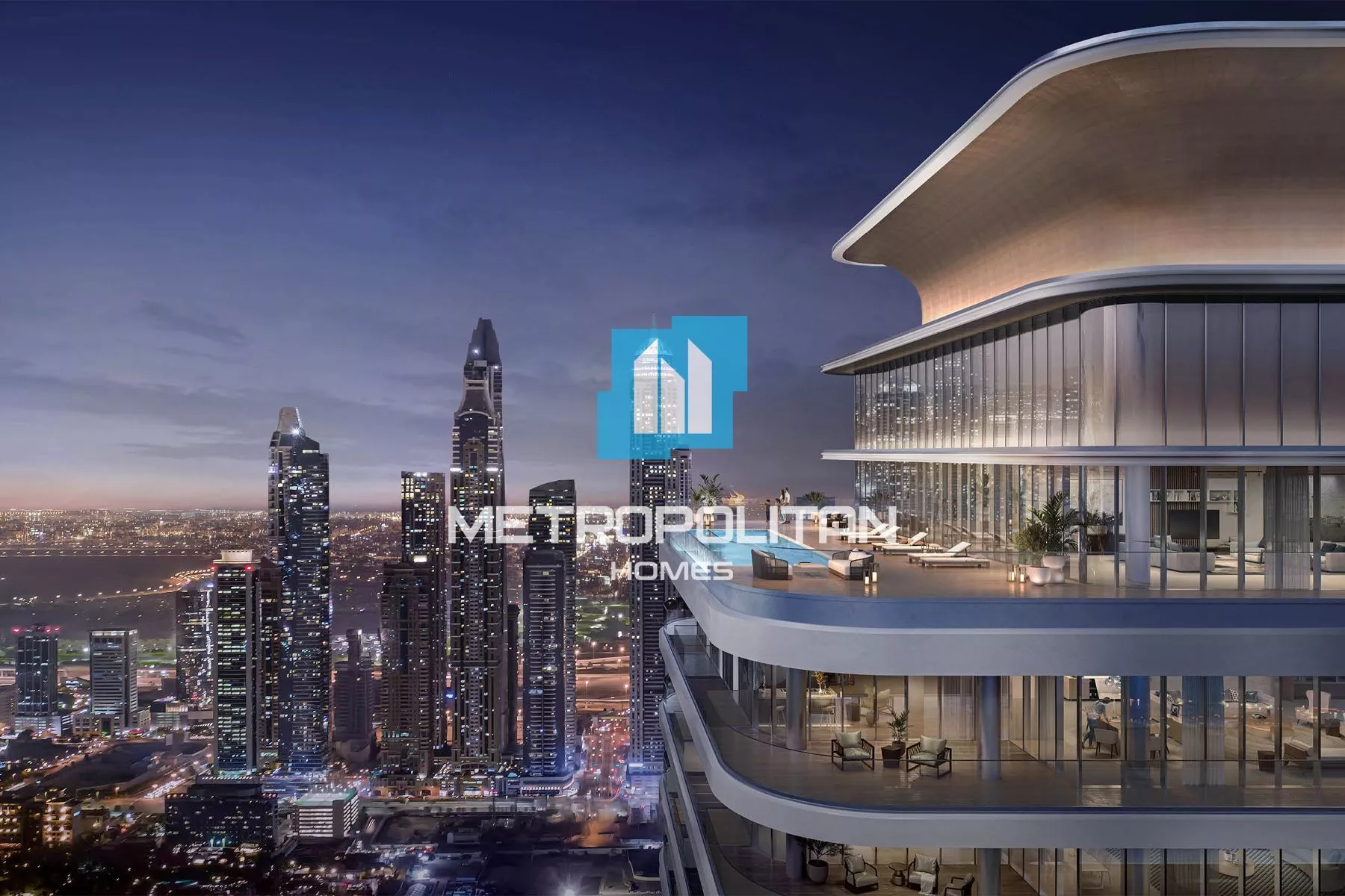 1-комнатная квартира на продажу в Dubai Harbour – MS-8595